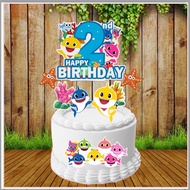 BABY SHARK CAKE TOPPER 007 NO 2