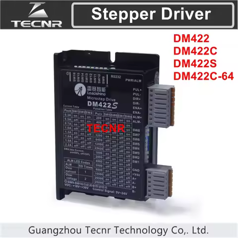 Leadshine stepper driver DM422C for NEMA14 17 stepper motor 24-40VDC out 2.2A