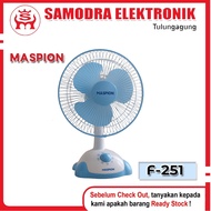 Kipas Angin Meja MASPION F-251 10 Inch | Kipas Dingin Hemat Listrik & Awet | Kipas Angin Meja Kamar