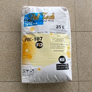 [บ้านเครื่องกรอง] สารกรองเรซิ่น  Resin Pall tech PTC 107 ECO 25 ลิตร ราคาถูกสุด ประสิทธิภาพดี กรองหิ