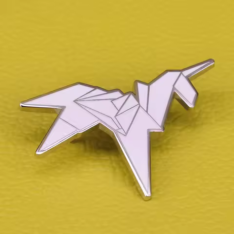 Blade Runner Origami Unicorn Hard Enamel Lapel Pin 2049 Movie Chicken Matchstick Badge Tyrell Corp B