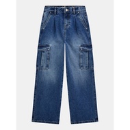 Guess Kids Junior Girl - Rigid Denim Cargo Pants