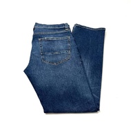 Cuanwell - B4CK NUMBER BLUE STRAIGHT JEANS (HI27)