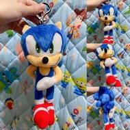 （代購賣$2xx）歐美版「預訂」 睇最後一圖留言其他唔覆✨💥✨💥✨💥✨❤️‍🔥 sonic 公仔 掛件 sonic 袋 （3in1）超音鼠公仔 音速小子公仔 15-20cm ☝️頭頂袋容量好細，裝可愛