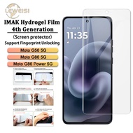 IMAK Moto G56 G86 G86 Power 5G Hydrogel Film Full Screen Full coverage Screen Protector Soft film ex