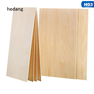 [คลังสินค้าพร้อม] 5/10Pcs 2Mm DIY Wood Board Handmade รุ่น Layer Basswood ไม้อัด Plank Manual Crafts