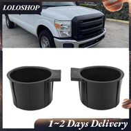 loloshop OVAQUIXI 2 Pcs Center Console Cup Holder Insert  C C3Z 2813562 AA BC 3Z CC3Z2813562AA 3Z281