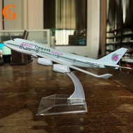 Qatar Airways Boeing 747 B747 Aircraft Model Alloy Diecast Airliner Metal Plane Airplane