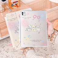 ZOYU | เคส iPad 11 นิ้ว พร้อมรางเลื่อนใส Y-type 4 ขาหมุนบางเบาป้องกันการตกช่องใส่ปากกา