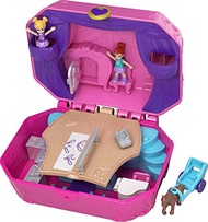 Polly Pocket Playset with 2 Micro Dolls & Surprise Accessories, Music Toy with Ballet Theme, Pocket 