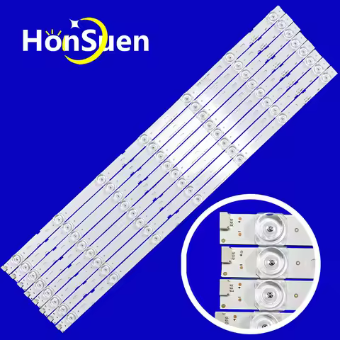 LED Strip TCL-55D8-3030F2 1-8X7-LX20190404 VER.5 4C-LB5508-YH10J TV Bars For 55S525 55D8 55S525LAAA 