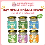 Anpaso baby weaning seasoning powder with flavors of vegetables, shiitake mushrooms, asparagus, seaw