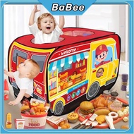 Toy Burger Gourmet DIY toy Kitchen toy Cooking toy Burger Kids Kitchen toy Set Frenchfries