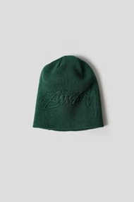 Stussy 綠色毛帽 冷帽