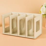Book rack desktop book rack wood rack DIY table book rack wooden book shelf rak buku rak meja rak ka