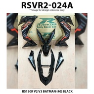 Body Cover Set Rapido Honda RS150R V1 V2 V3 BATMAN (40) Purple Black Accessories Motor RS 150 RS150 R Coverset BATMEN