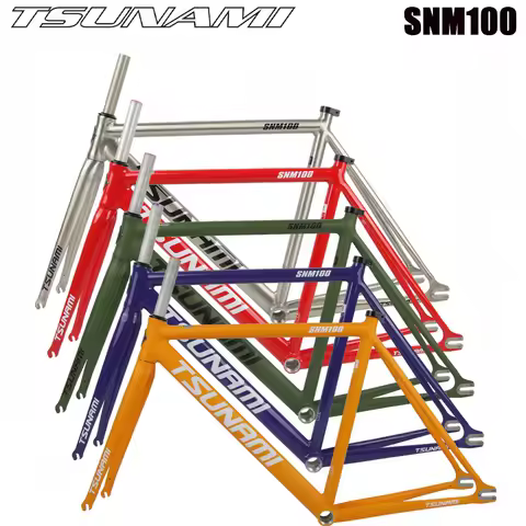 Tsunami Aluminum Bike Frame | SNM100 Trailblazer | Fixed Gear Aluminum Alloy Racing Track Bike Frame