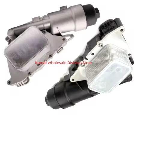 11428585235 Aluminum Engine Oil Cooler Housing For 14-19 Mini Cooper BMW i8 X1 X2 1.5L 2.0L F56 F55 
