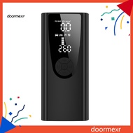DOO Car Air Tire Pump Portable Wireless Tire Inflator Pump with Dual-screen Display for Quick Inflation Rechargeable Air Pump for Car Tires Low Noise Technology Fast and Easy
