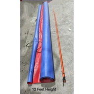 Sackolin Trapal Lona Blue Orange 12 Ft. per meter