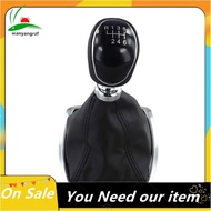 Gear Shift Gaiter Gear Knob 6-Speed with Chrome Frame for  C-MAX 2008-2010 for  2008-2012 Part Numbe