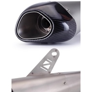 Motorcycle exhaust muffler middle link pipe connect yoshimura R55 exhaust  Slip on for kawasaki Z90