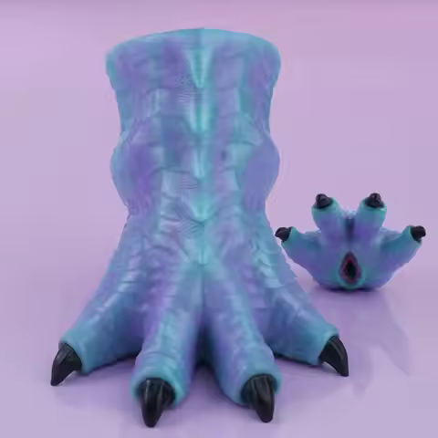 LUUK 877g Protable Fantasy Animal Claw Design Single Channel Masturbator Cup Soft Liquid Silicone Ma