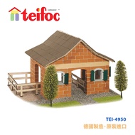 teifoc DIY益智磚塊建築玩具/ 大型馬廄/ TEI4950