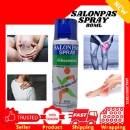 [BUATAN JEPUN] HISAMITSU SALONPAS (SPRAY / PATCH) EFFECTIVE SPORT INJURY PAIN RELIEVING REMEDY