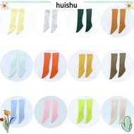 HUISHU Long Doll Socks, Casual Wear 15 Styles Handmade Cotton Stockings,  Fashion Long Socks for ob2