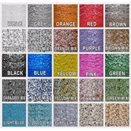 Color Flake 1KG ONLY for flooring/Tiles/Cement (Flake Color) Epoxy Flake Coating