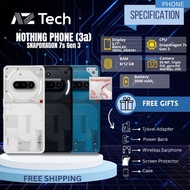 New Nothing Phone 3A Snapdragon 7s Gen 3 with 1 Year Warranty