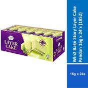 WIN LAYER CAKE PANDAN 24'S 1 BOX