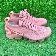 九成新Nike Air VaporMax Flyknit 粉色 氣墊 編織 慢跑鞋女942843-600尺寸23cm