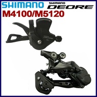【 Ready Stock 】 【In stock】Shimano Deore M4100 MTB Mountain Bike Groupset 10 Speed RD-M5120 Rear Dera