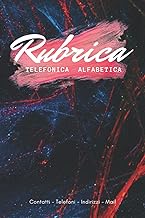 Rubrica telefonica alfabetica: formato tascabile a5 Agenda Per Registrare I Vostri Contatti Nomi in ordine dalla A alla Z Indirizzi numeri Telefono e indirizzo E-mail (Italian Edition)