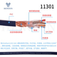 Swiss Gotham Gaofen 11301 Flagship Four-Core Audio Cable Signal Cable Balance Line HiFi Fever XLR Ca