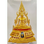 🔥金娜啦佛祖 Phra Phuttha Chinnaraj Bucha 成功佛 7寸膝长  高43cm