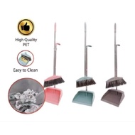 1 Set Broom Dustpan Shovel Trash Dustpan With Broom Set Floor Broom Stainless Handle