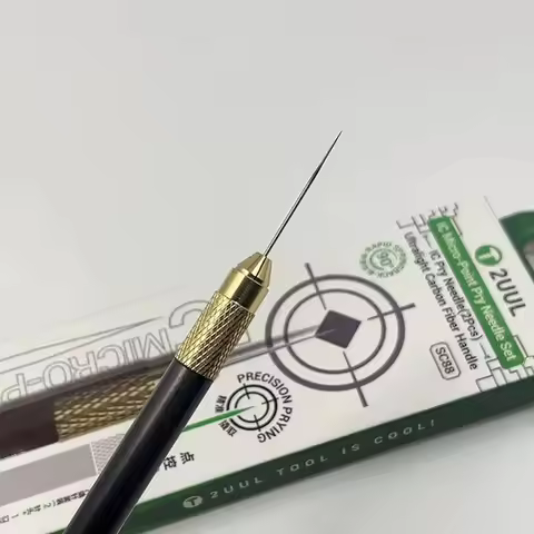 2UUL SC88 IC Micro Point Pry Needle Set for Mobile Phone Motherboard BGA PCB Chip IC Glue Removal Sh