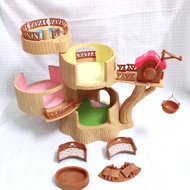 EXTREMELY Preloved Sylvanian Families Nursery Tree House with box