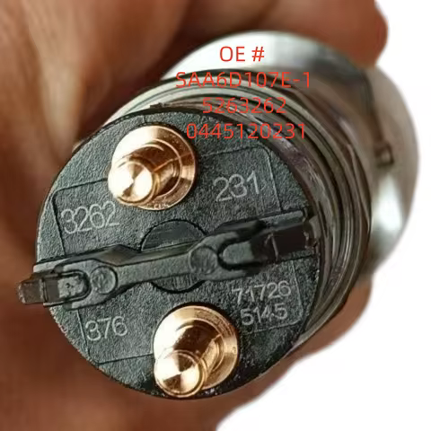 High quality SAA6D107E-1 5263262 0445120231 Diesel Fuel Injector PC200 Common Rail Injector for Engi