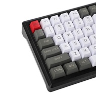 YMDK 96 84 ANSI ISO Keyset OEM Profile Thick PBT Keycap Set for Cherry MX Mechanical Keyboard YMD96