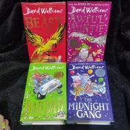 The Beast Awful Auntie Bad Dad The Midnight Gang by David Walliams [ Hardbound ]
