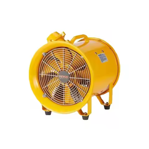 SucceBuy Portable Ventilation Fan 350W/550W/1100W Industrial Exhaust Fan Air Clean Extractor Blower