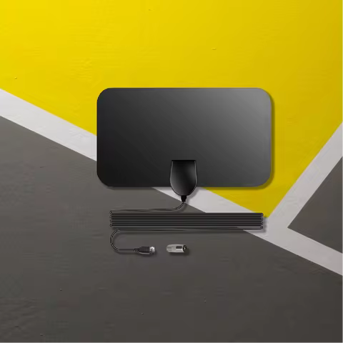 High Quality 4K*2K 28dBi High Gain HD TV Box Digital 150Mile Range TV Antenna Booster Active Indoor 