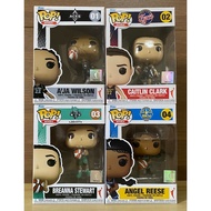Funko Pop WNBA Imported From America New Caitlin Clark Angel Reese Branna Stawart Aja Wilson Sharp B