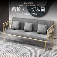 Sofa Chair Single Luxury Simple Sofa Art Net Living Room Coffee Table Red Modern Sofa Iron Light Clo