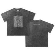 Joy Division Oversized T-shirt Washed Stone Wash Joy Division T-shirt