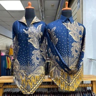 Diskon Baju Batik Blouse | Batik Blouse Couple Modern | Batik Seragam